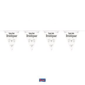 Vlaggenlijn Leve Het Bruidspaar