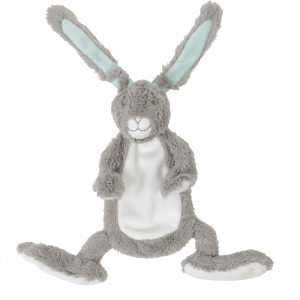Grey Rabbit Twine Tuttle met naam (Happy-Horse)