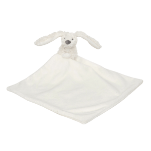 Rabbit Richie knuffeldoek ivory met naam (Happy-Horse)