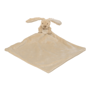 Rabbit Richie knuffeldoek beige met naam (Happy-Horse)