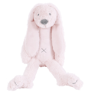 Rabbit Richie knuffel met naam roze (Happy-Horse) Groot