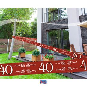 Markeerlint jubileum 40 jaar 15 meter