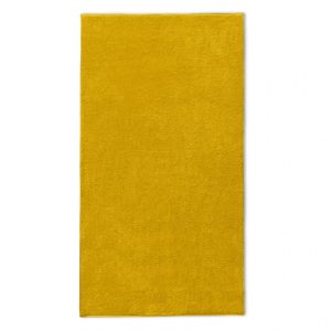 Strandlaken met naam Oker Geel