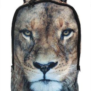 Kinderrugtas Dieren Leeuw met naam