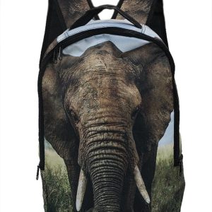 Kinderrugtas Dieren Olifant met naam