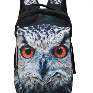 Kinderrugtas Dieren Uil met naam