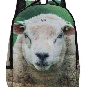 Kinderrugtas Dieren schaap met naam