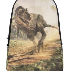 Kinderrugtas Dieren T-rex  met naam