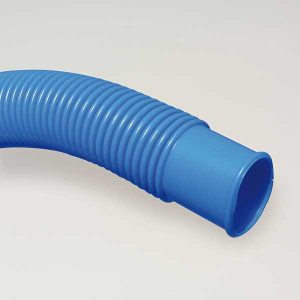 Mega Pool blauwe vacuum slang met dubbele mof 32 mm – om de 1,1mtr
