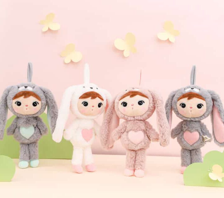 Pop klein Bunny 30cm met naam