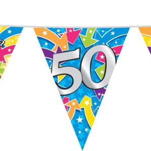 Vlaggenlijn PE Abraham 10 meter