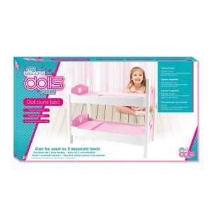 Poppenstapelbed hout