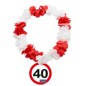 Hawai Krans Verkeersbord 40