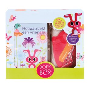 Boekcadeaubox for kids viltpakket Hopa