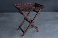 Butler Tray m/stand bruin 60x45x70