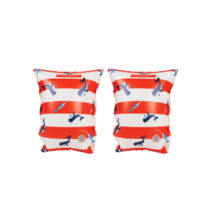 Zwembandjes 2-6Jaar Walvis rood wit