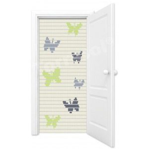 Torresol vliegengordijn VLINDERS 77 (K&K) 90 x 210 Cm