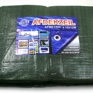 VEBA Afdekzeil groen 10X12M