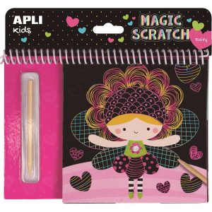 APLI – Fee Kras Kleuren Boek (8 vel)