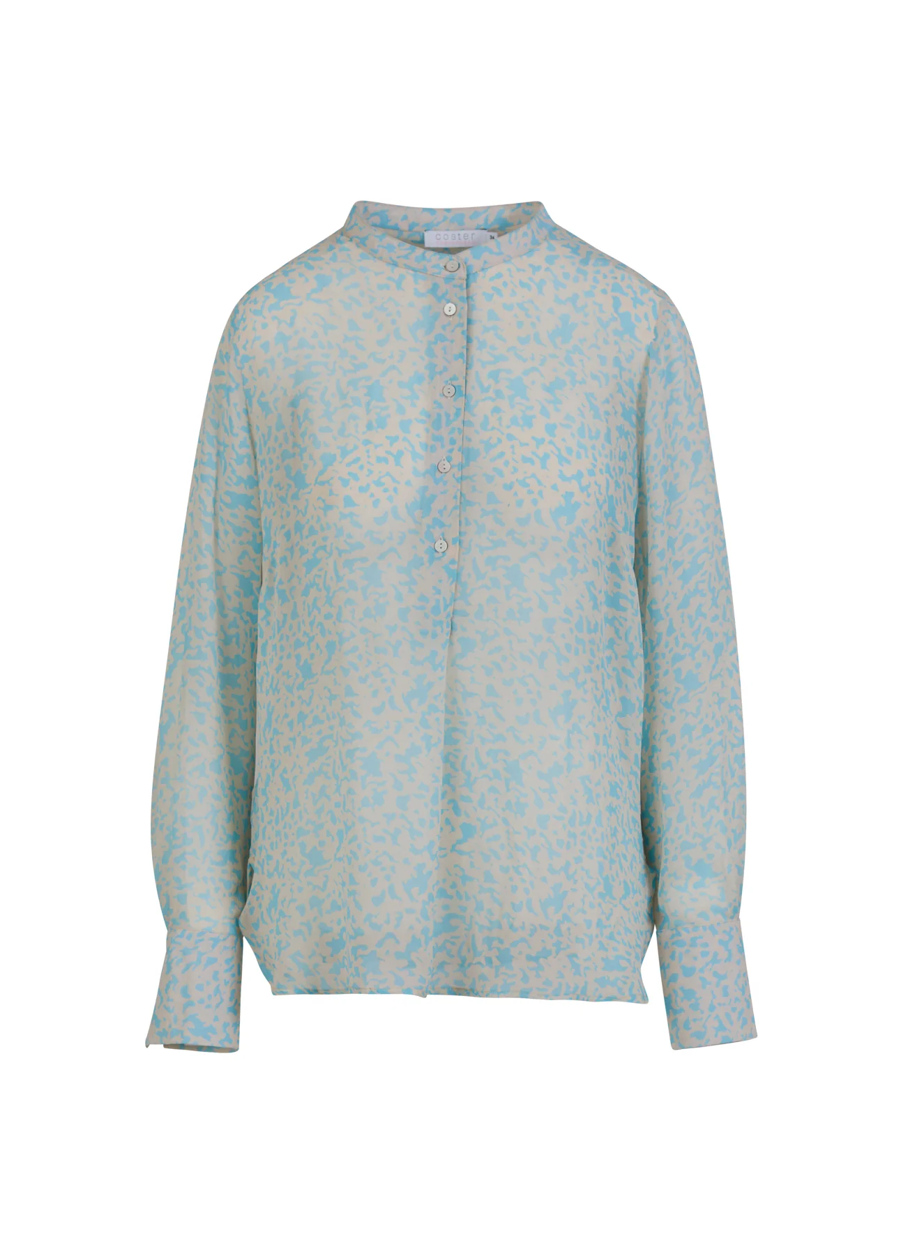 BLOUSE MET LUIPAARDVLEKKEN PRINT - Leo splash print - Afbeelding 9