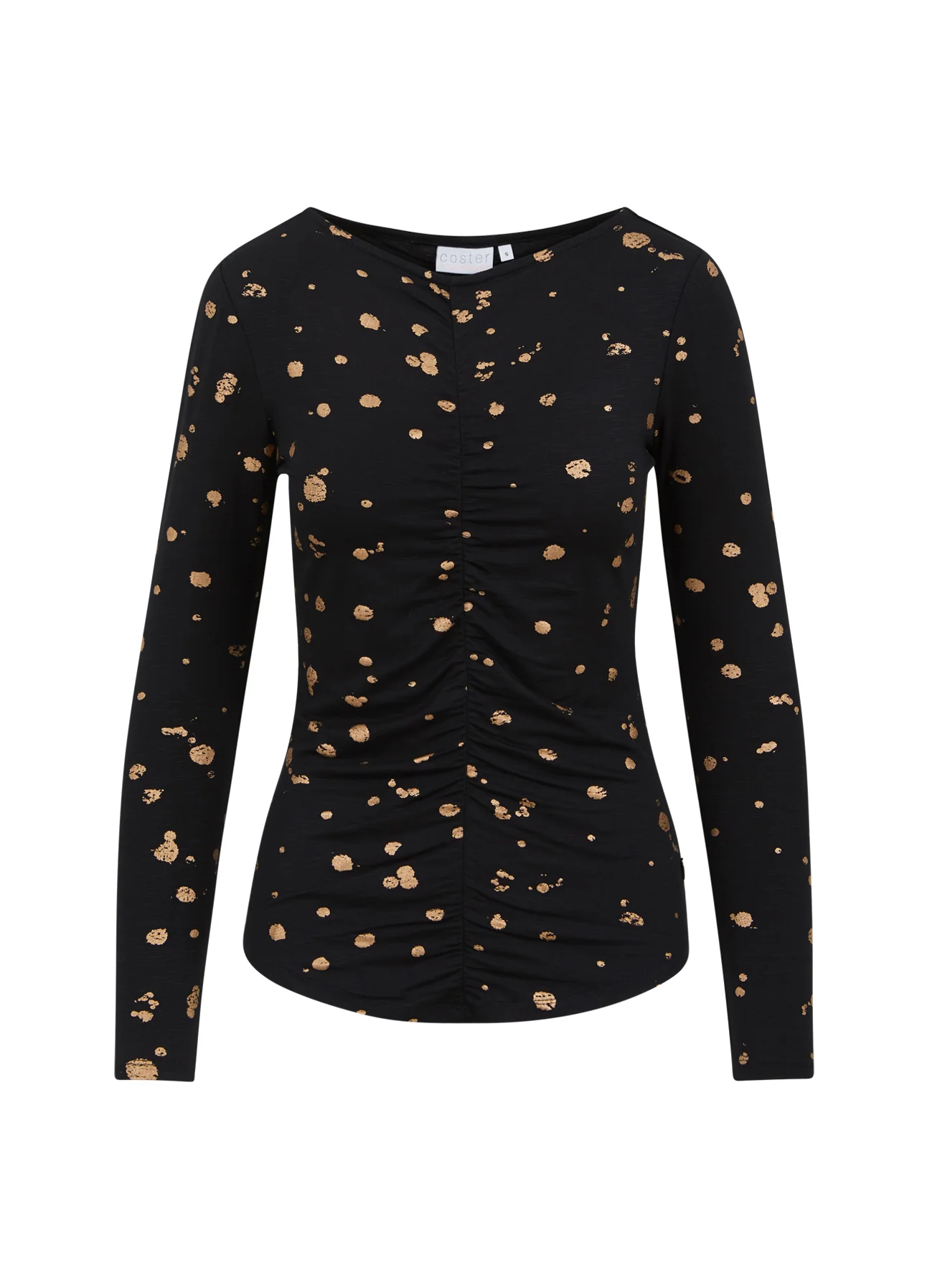 BLOUSE W. FOIL PRINT - Foil print - Afbeelding 3