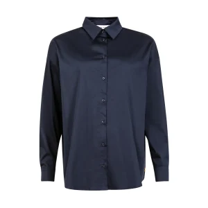 BOXIGE KLASSIEKE BLOUSE - Navy