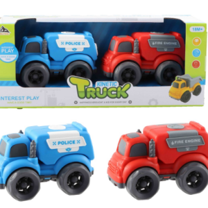 Baby truck 10 cm politie en brandweer 18 m+