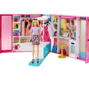 Barbie Dream Closet KledingKast + pop