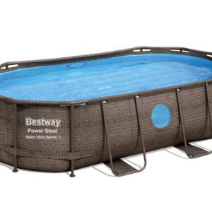 Bestway 56714 Power Steel™ Swim Vista Series™ 427 x 250 x 100cm ovale zwembadset