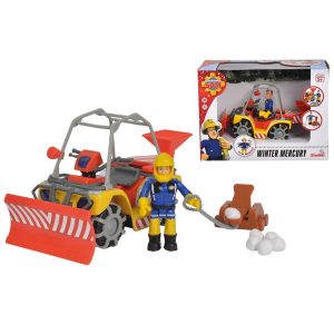 Brandweerman Sam Mercury Sneeuw Quad Incl. Figuur