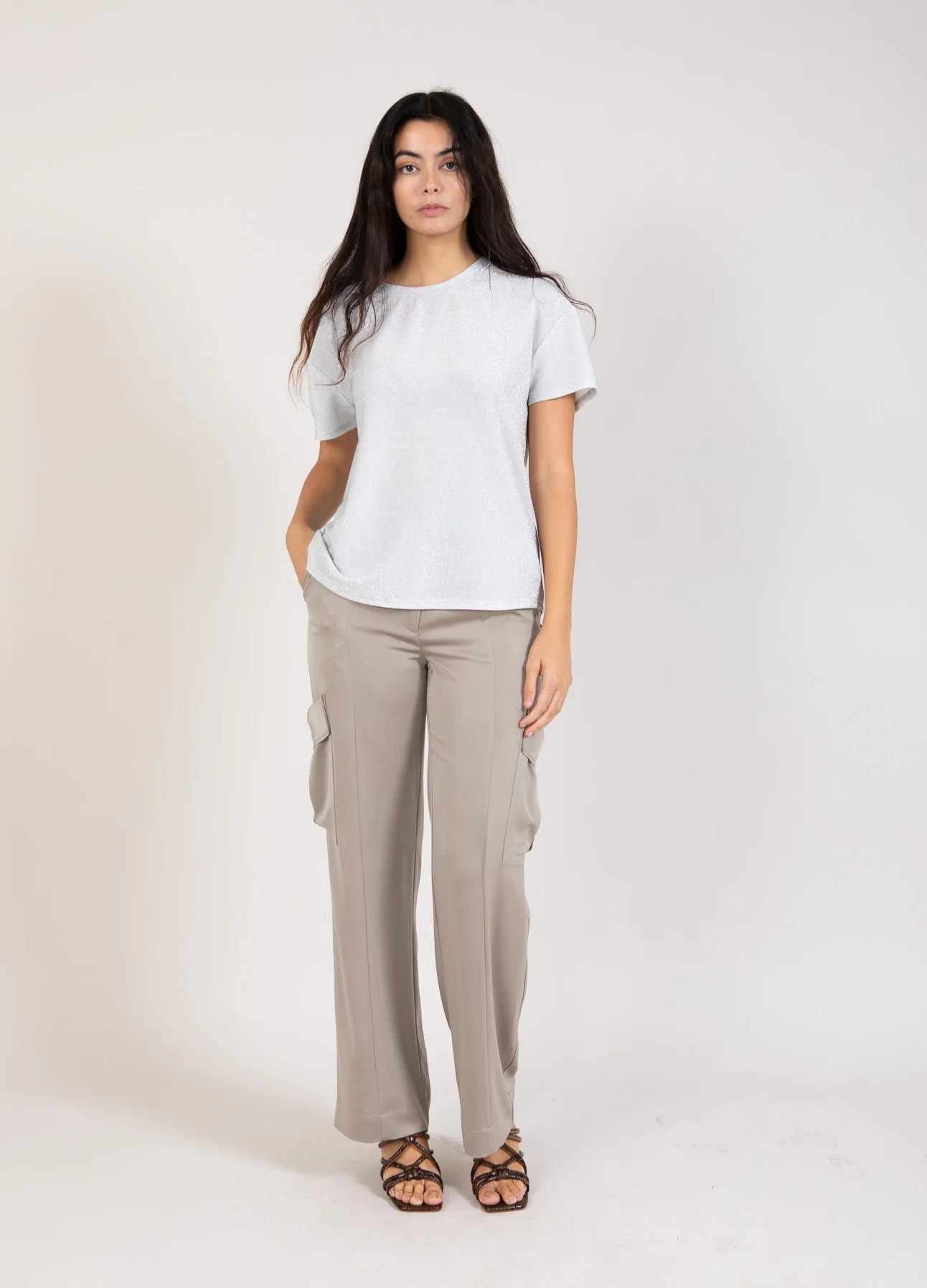 CARGO BROEK- PETRA FIT - Grey - Afbeelding 4