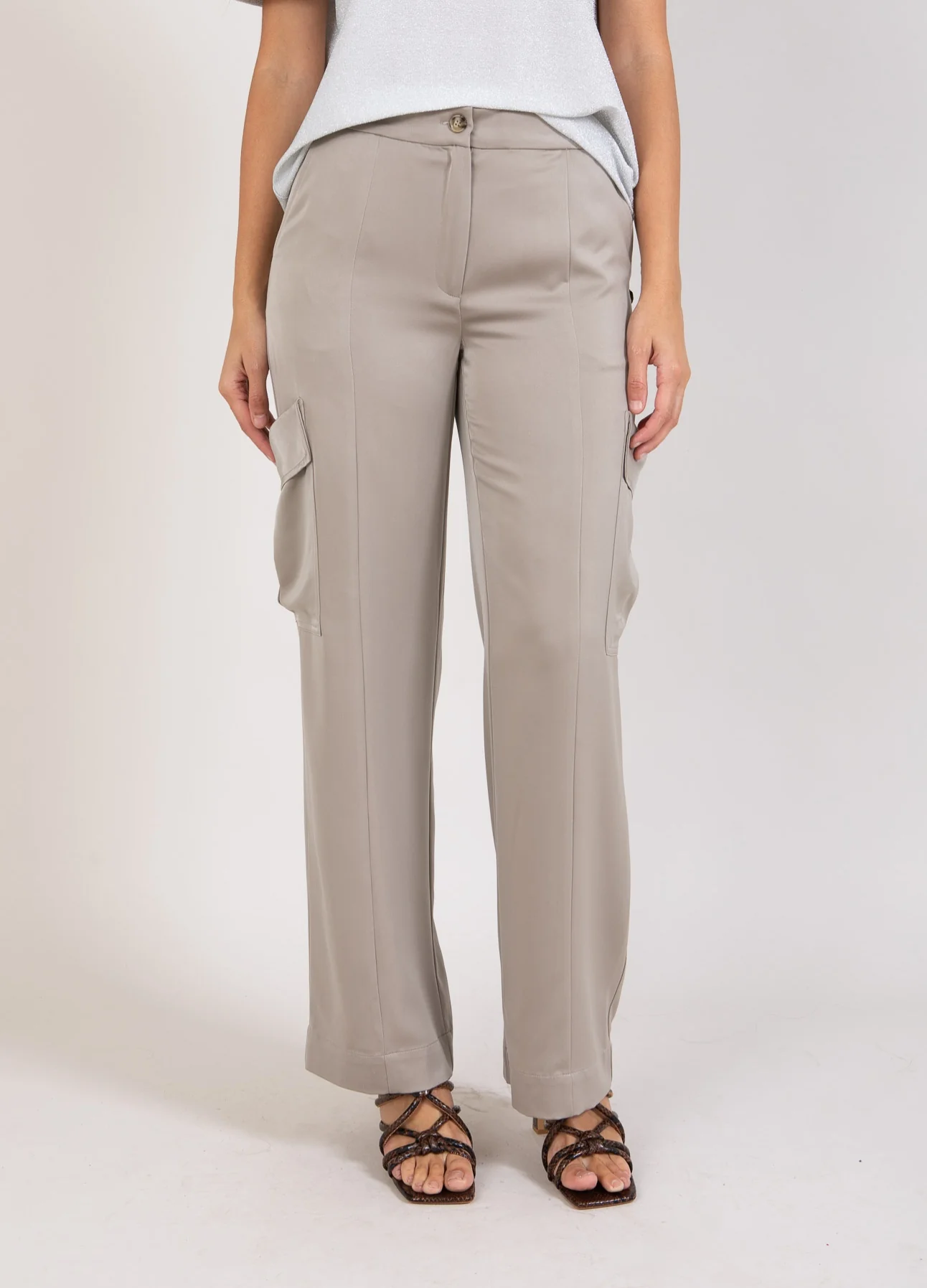 CARGO BROEK- PETRA FIT - Grey - Afbeelding 2