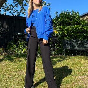 CC HEART AMBER BOMBER JACKET - Cobalt Blue