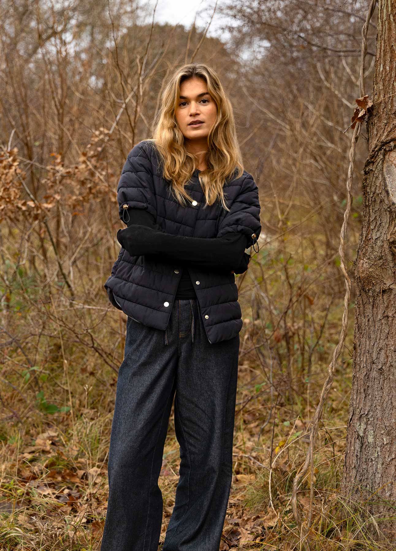 CC HEART ASTA QUILTED KORTE MOUW JAS - Afbeelding 9