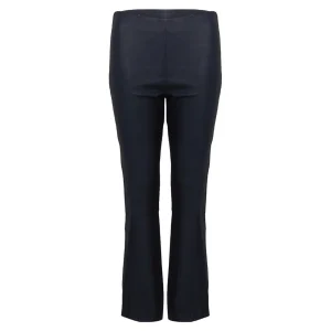 CC HEART LEATHER LEGGINGS - Dark blue