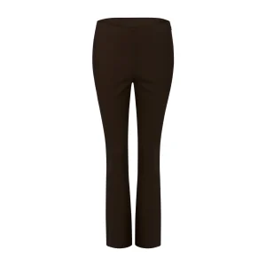 CC HEART LEATHER LEGGINGS - Night Brown