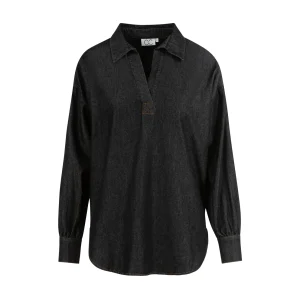 CC HEART ELLIS DENIM TUNIC SHIRT