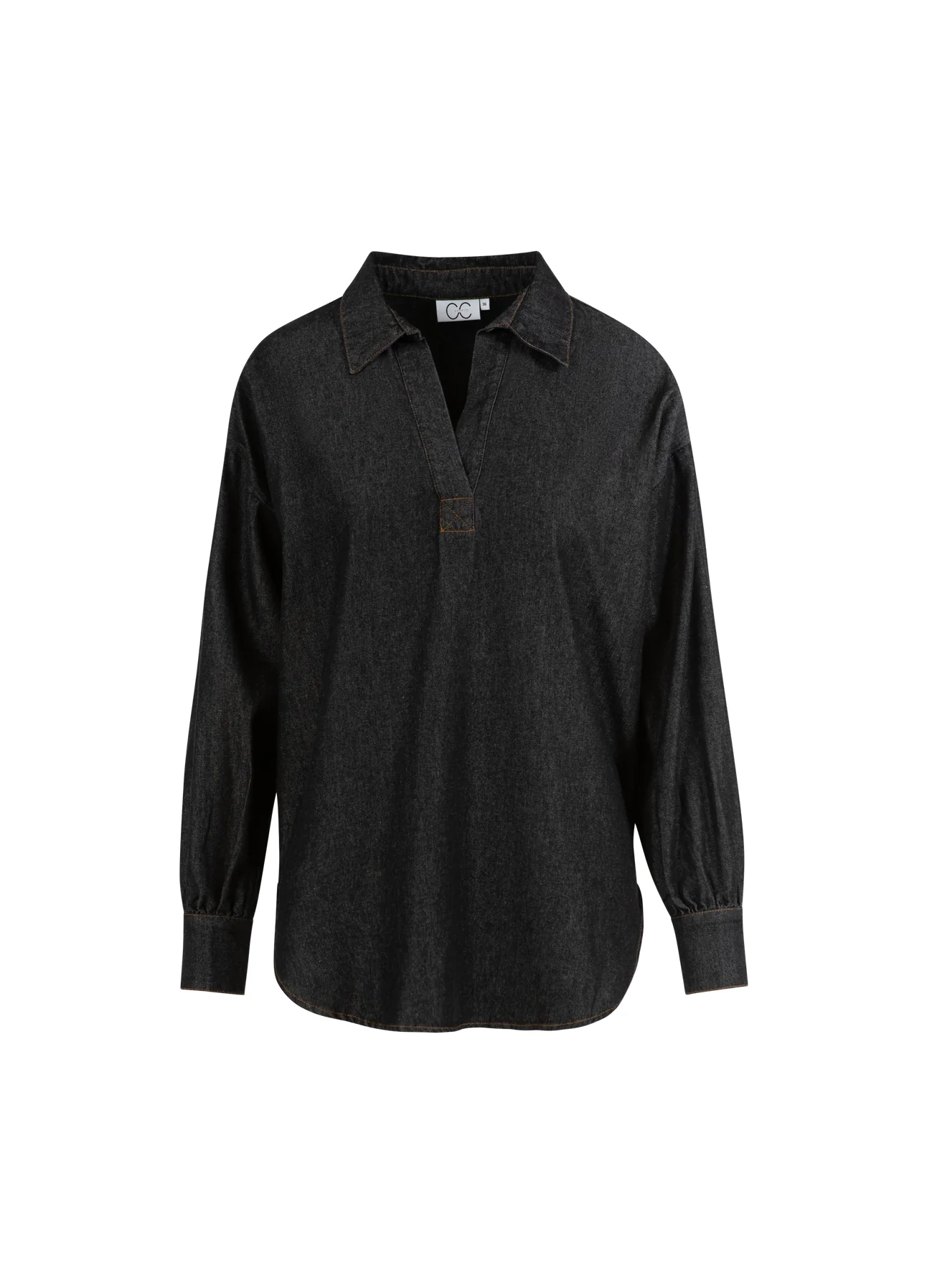 CC HEART ELLIS DENIM TUNIC SHIRT