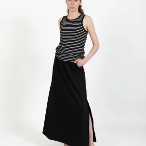 CC HEART FAYE GESTREEPTE TOP - Black/white stripes