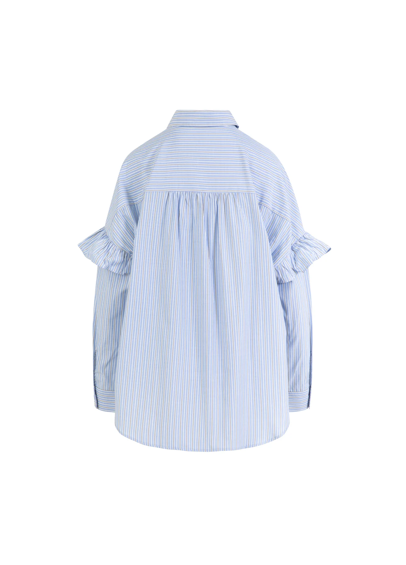 CC HEART GIA STREEP FRILL SHIRT - Afbeelding 8