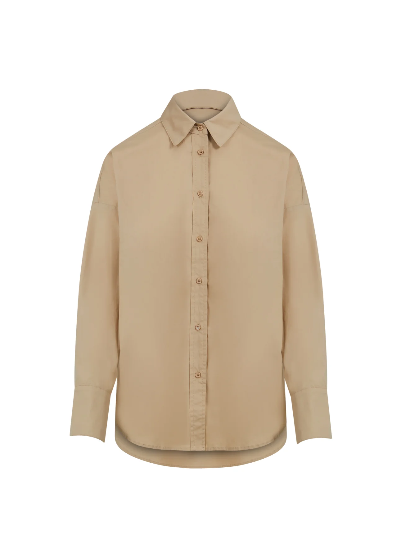 CC HEART HARPER OVERSIZED KATOENEN SHIRT - Sand - Afbeelding 2