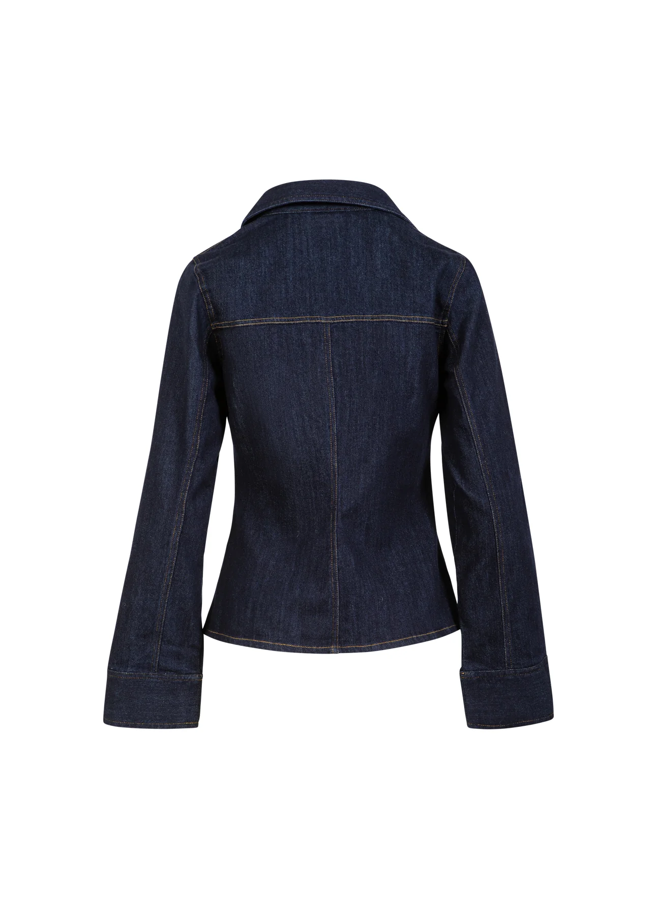 CC HEART KALANI DENIM RITSOVERHEMD - Dark denim blue - Afbeelding 8