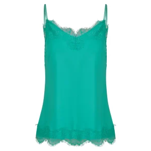 CC HEART KANTENTOP - Clover green