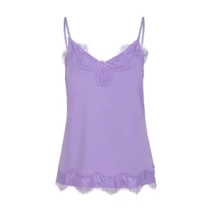 CC HEART KANTENTOP - Lilac/purple