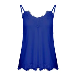 CC HEART KANTENTOP - Cobalt Blue