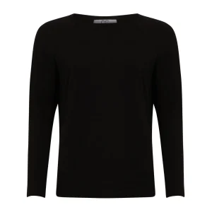 CC HEART LANGARM T-SHIRT - Black