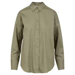 CC HEART MILLIE EFFEN LOSSE BLOUSE - Khaki