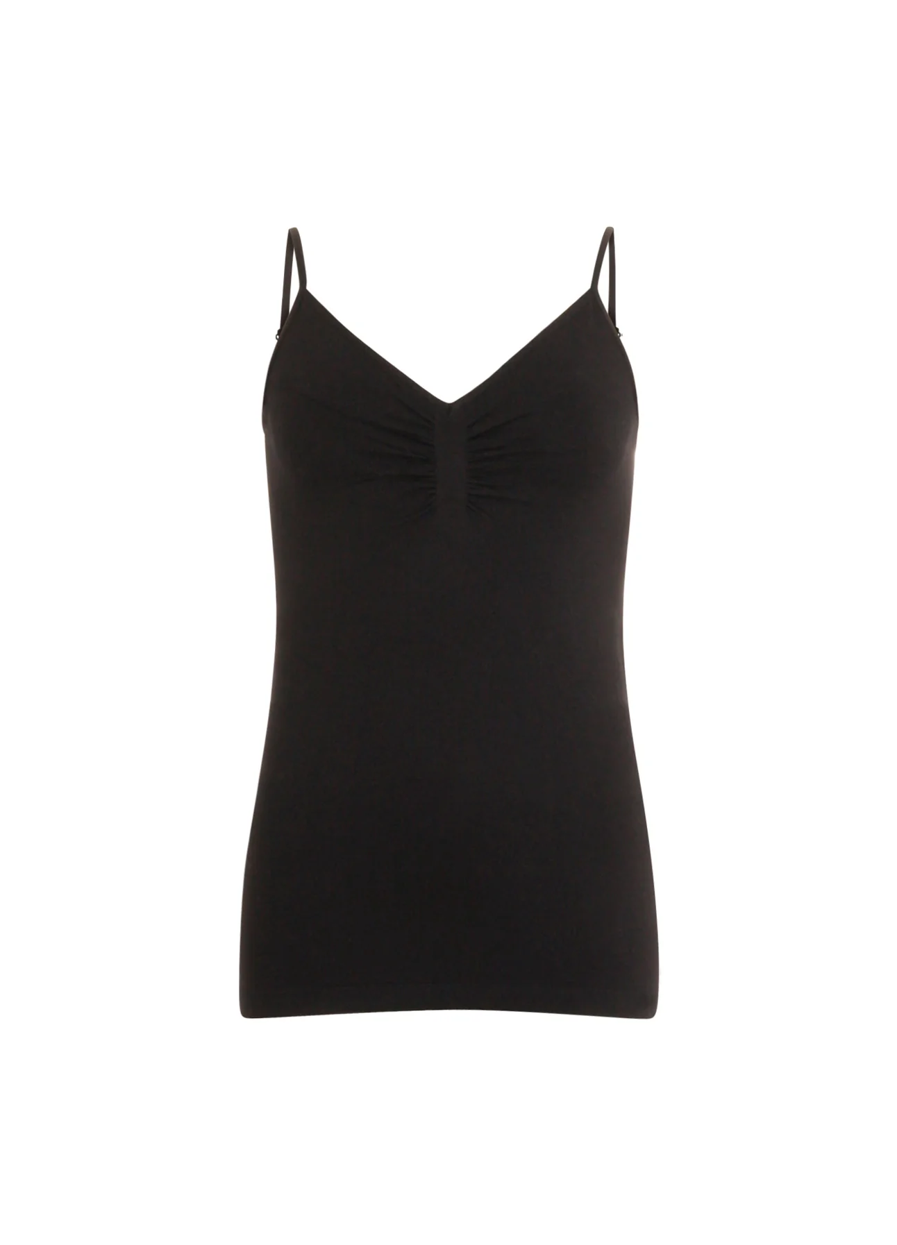 CC HEART NAADLOZE MOUWLOZE TOP - Black - Afbeelding 2
