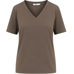 CC HEART REGULIERE T-SHIRT - Dark Mud