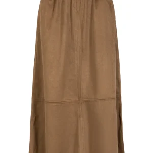 CC HEART ROMY LANGE ROK - Golden brown